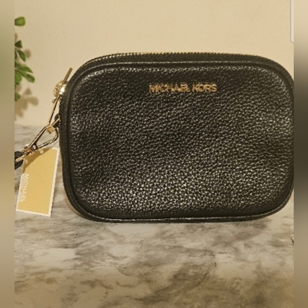 🆕️ Michael Kors Jet Double ZIP Wristlet NWT 💕